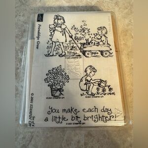 Stampin Up! 2001 Friendship Grows set of 4